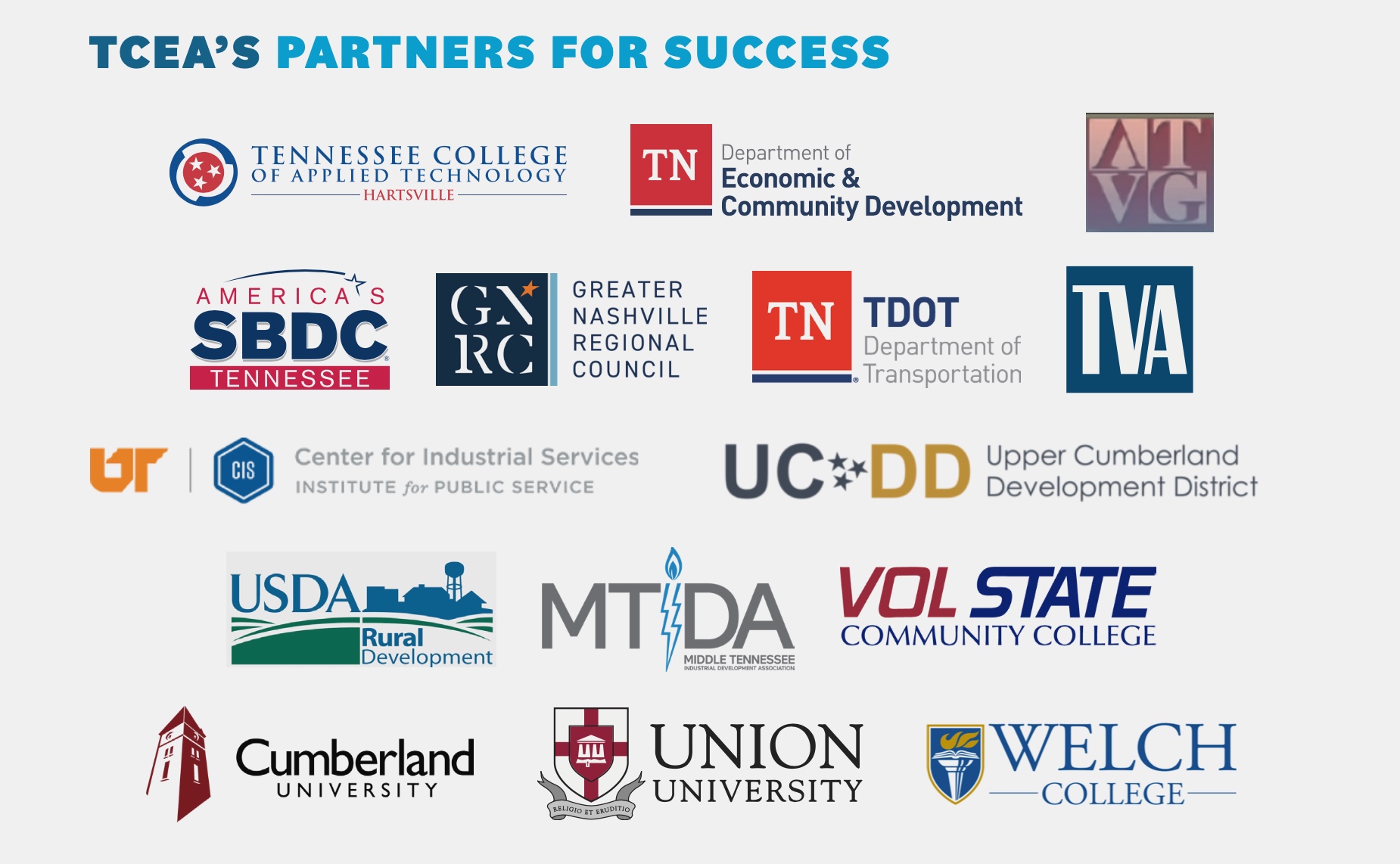 TCEA's Partners for Success